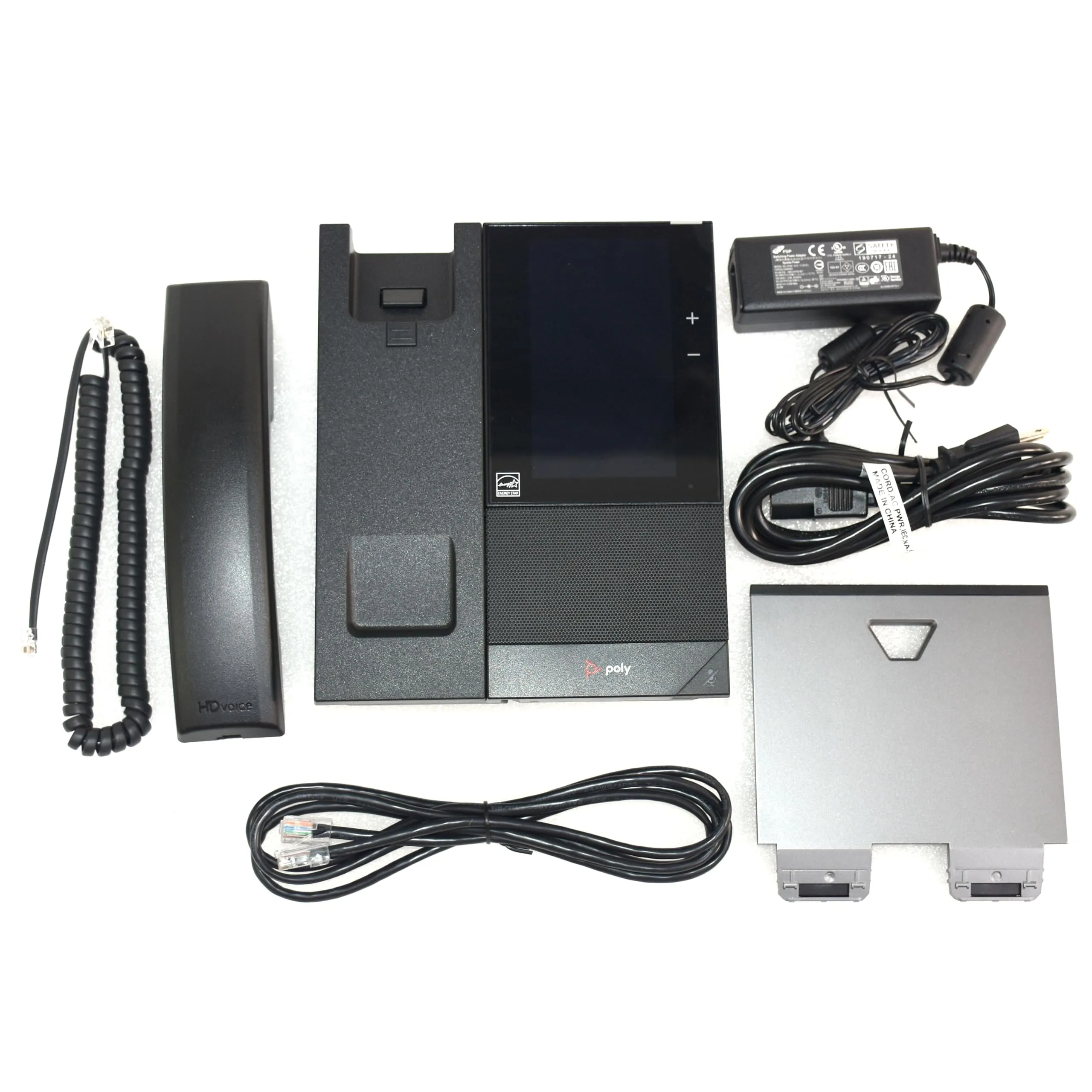POLY 84C15AA#ABA — POLY CCX 500 BUSINESS MEDIA PHONE WITH OPEN SIP WITH POWER SUPPLY US LIMITED 2-YEAR WARRANTY