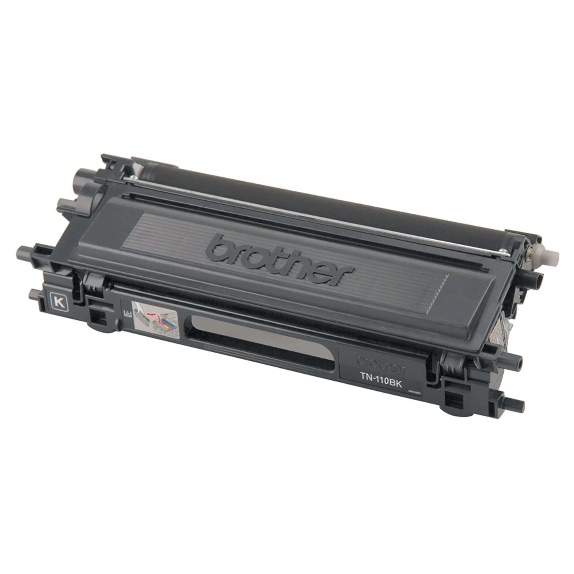 Brother BRTTN110BK — Brother TN110BK Laser Toner Cartridge - Black - 1 Each - 2500 Pages