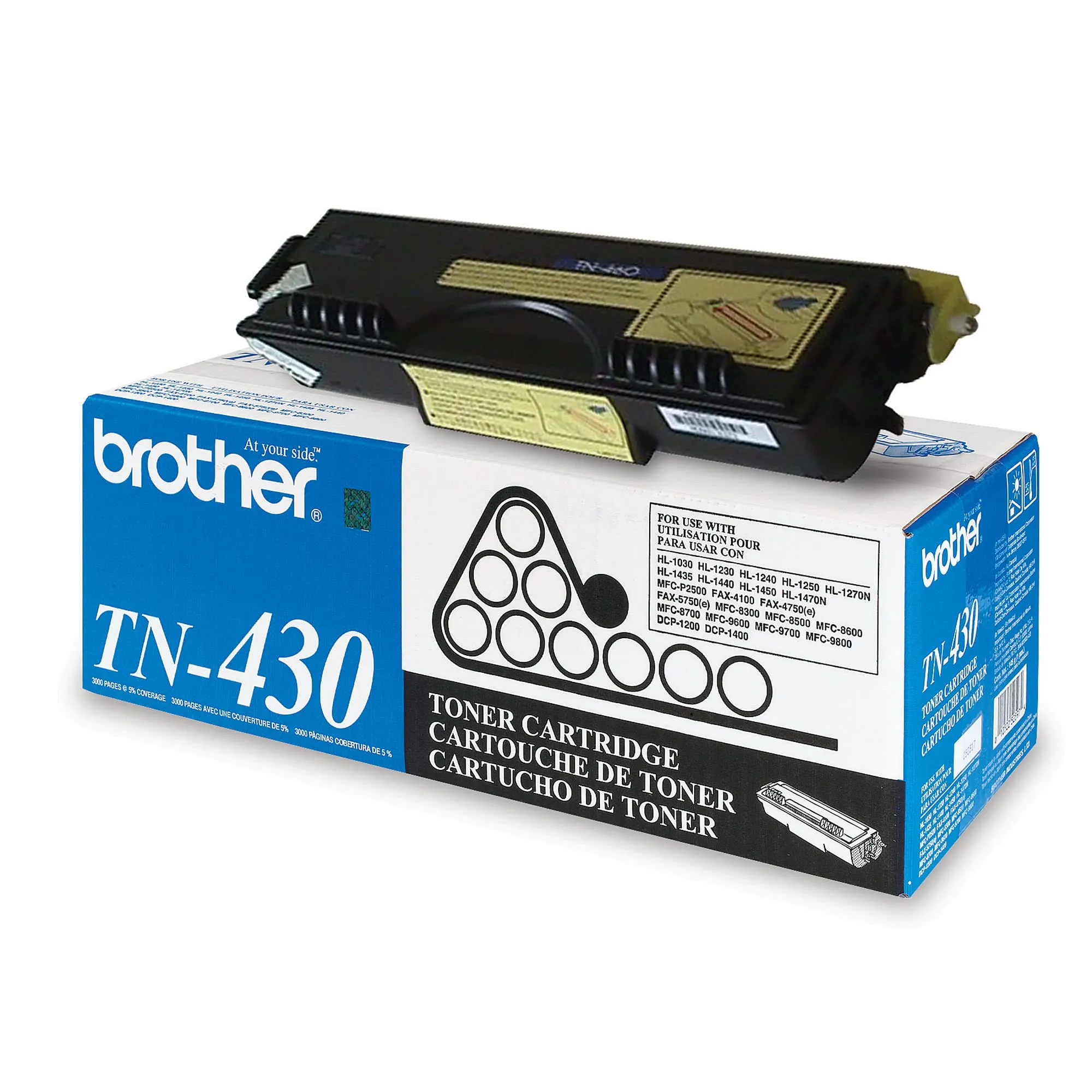 Brother BRTTN430 — Brother TN430 Laser Toner Cartridge - Black - 1 Each - 3000 Pages