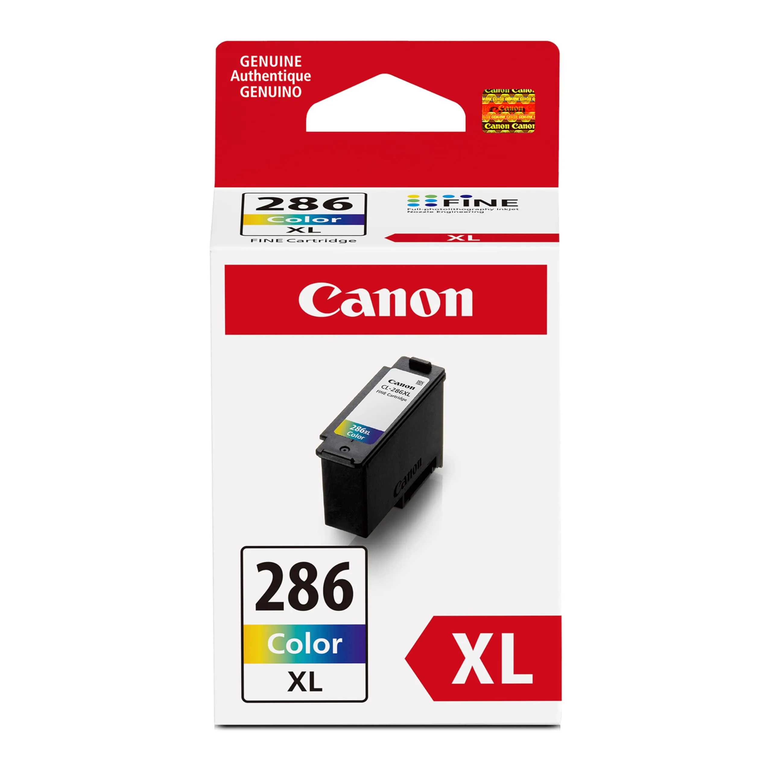 CANON 6216C001 — Canon (CL-286 XL) High Yield Tri-Color Ink Cartridge