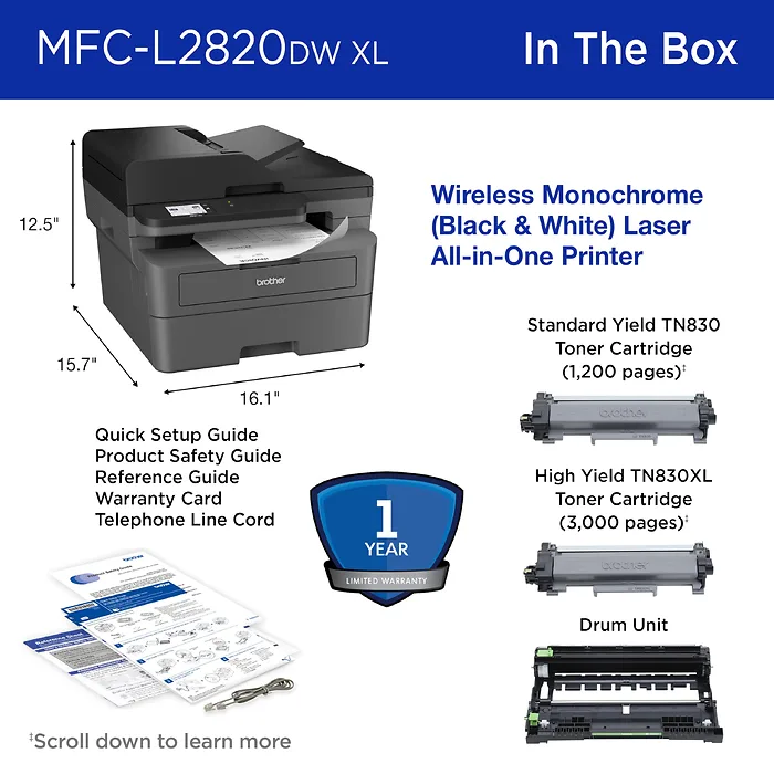 Brother-MFC-L2820DWXL