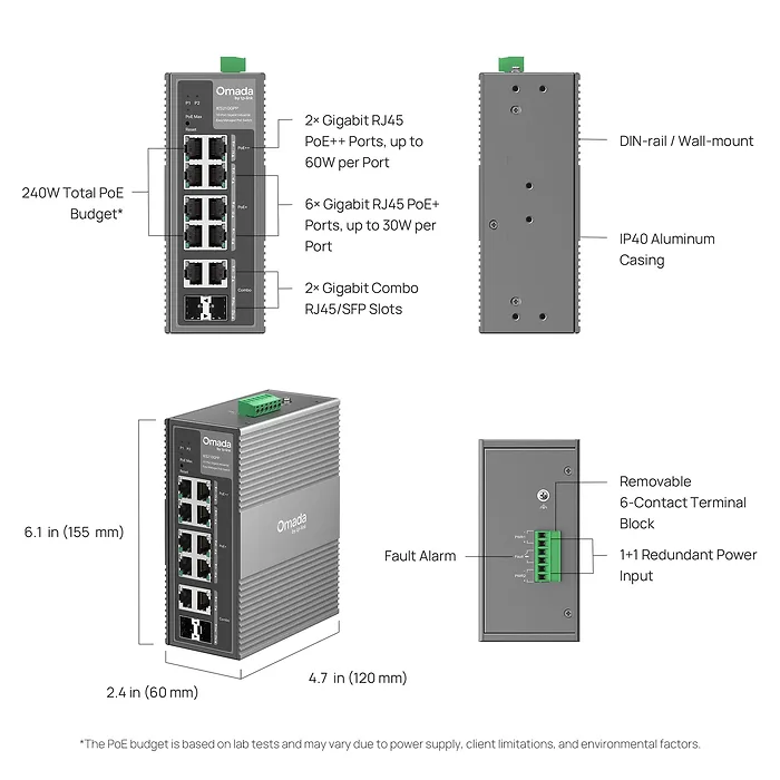 OMADA NETWORKS BY TP LINK-IES210GPP