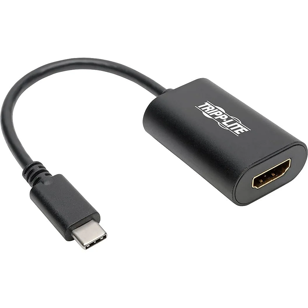 EATON TRIPP LITE SERIES PRO AV U444-06N-HD4K6B — Tripp Lite USB C to HDMI 4K 60Hz Adapter Converter M/F 6in