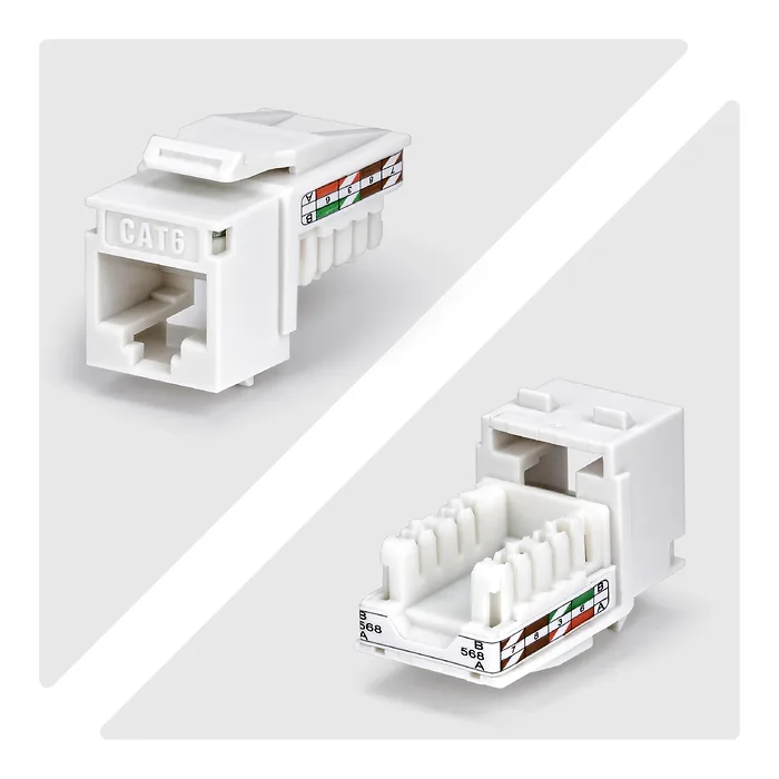 STARTECH-C6KEY110WHE24PK