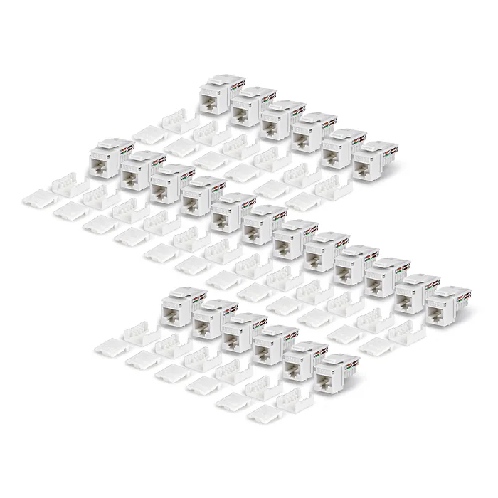 STARTECH-C6KEY110WHE24PK