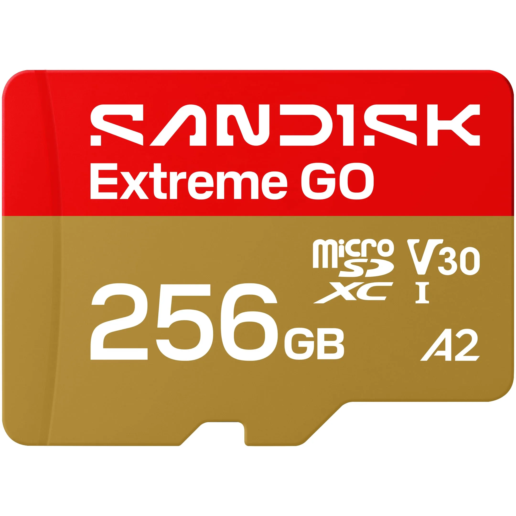 Western Digital SDSQXGN-256G-GN6MN — 256G SANDISK ExtremeGO microSD