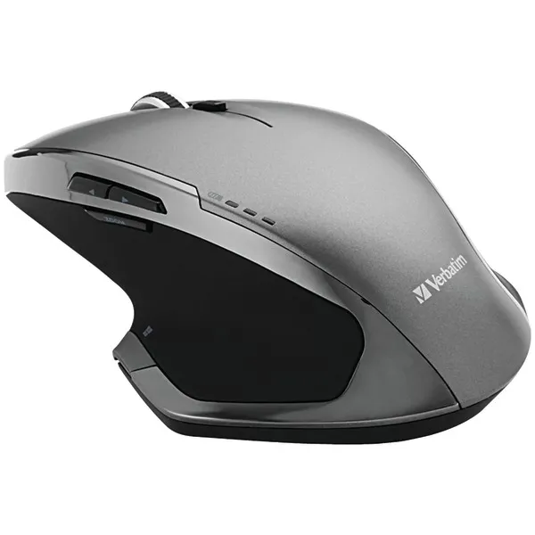 VERBATIM VER 98622 — Verbatim Wireless Desktop 8-Button, Deluxe Blue LED Mouse, 98622, Black