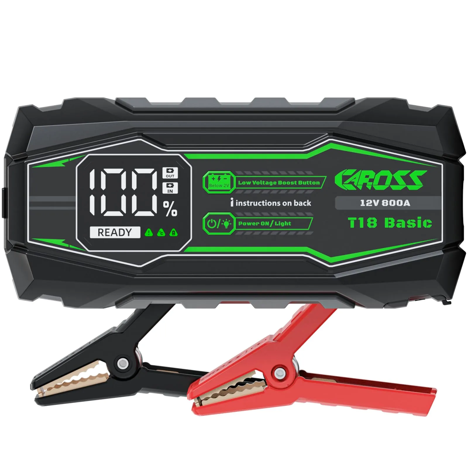 CAROSS(TM) T19SC — 1600A 12V SMRT JUMP START