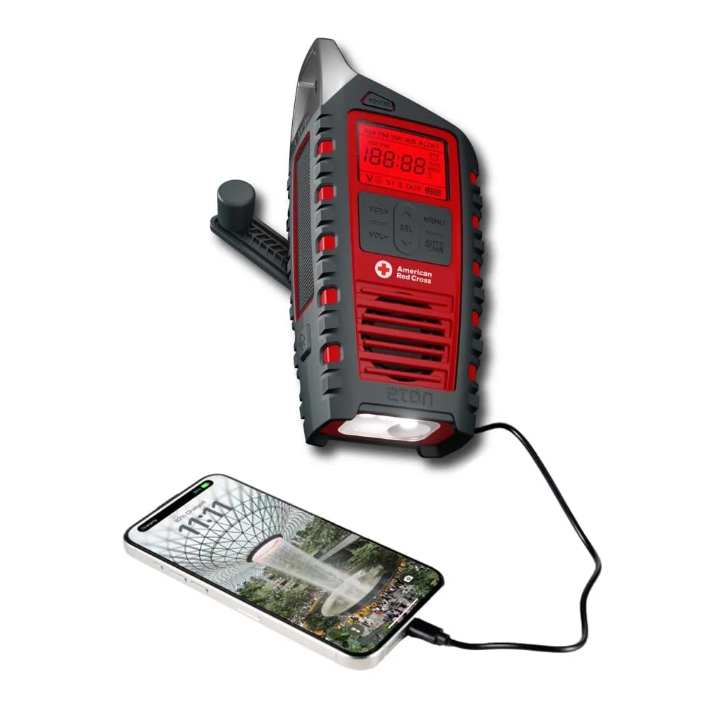 AMERICAN RED CROSS(R) BY ETON(R) ARCODYSSEY — ODYSSEY BT WEATHER RADIO