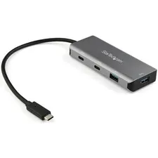 STARTECH STC HB31C2A2CB — StarTech.com 4 -Port USB-C Hub 10Gbps - 2x USB-A & 2x USB-C - USB 3.1 Type C - External - 4 USB Port(s) - 4 USB 3.1 Port(s) - UASP Support - Linux, ChromeOS, Android, Mac, PC