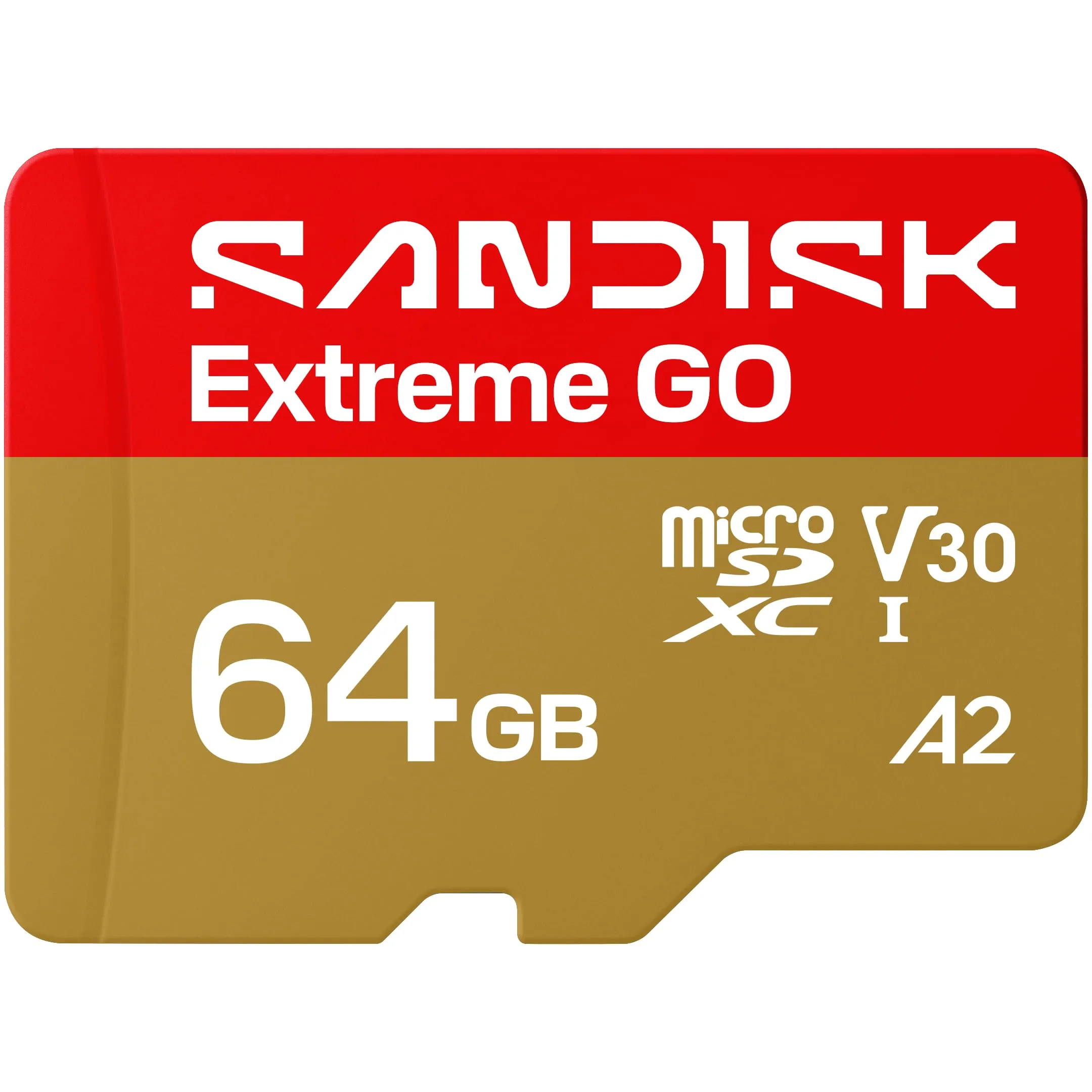 Western Digital SDSQXGN-064G-GN6MN — 64GB SANDISK ExtremeGO microSD