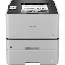 Brother BRT HLL8430CDWT — Brother HL-L8430CDWT Wired/Wireless Laser Printer - Color - 33 ppm Mono / 33 ppm Color - 2400 x 600 dpi Print - Automatic Duplex Print - 250 Sheets Input - Ethernet - Wireless LAN - Apple AirPrint, Mopria, Brother Mobile Connect, Wi-Fi Direct - Plain Paper Print - Gigabit Ethernet - USB