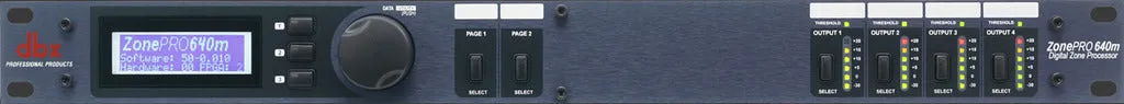 Harman Kardon DBX640MV — DBX 6x4 Digital Zone Processor