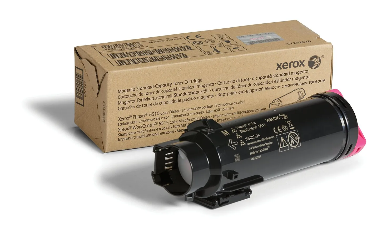 XEROX XER 106R03474 — Xerox Magenta Toner Cartridge (1000 Yield)