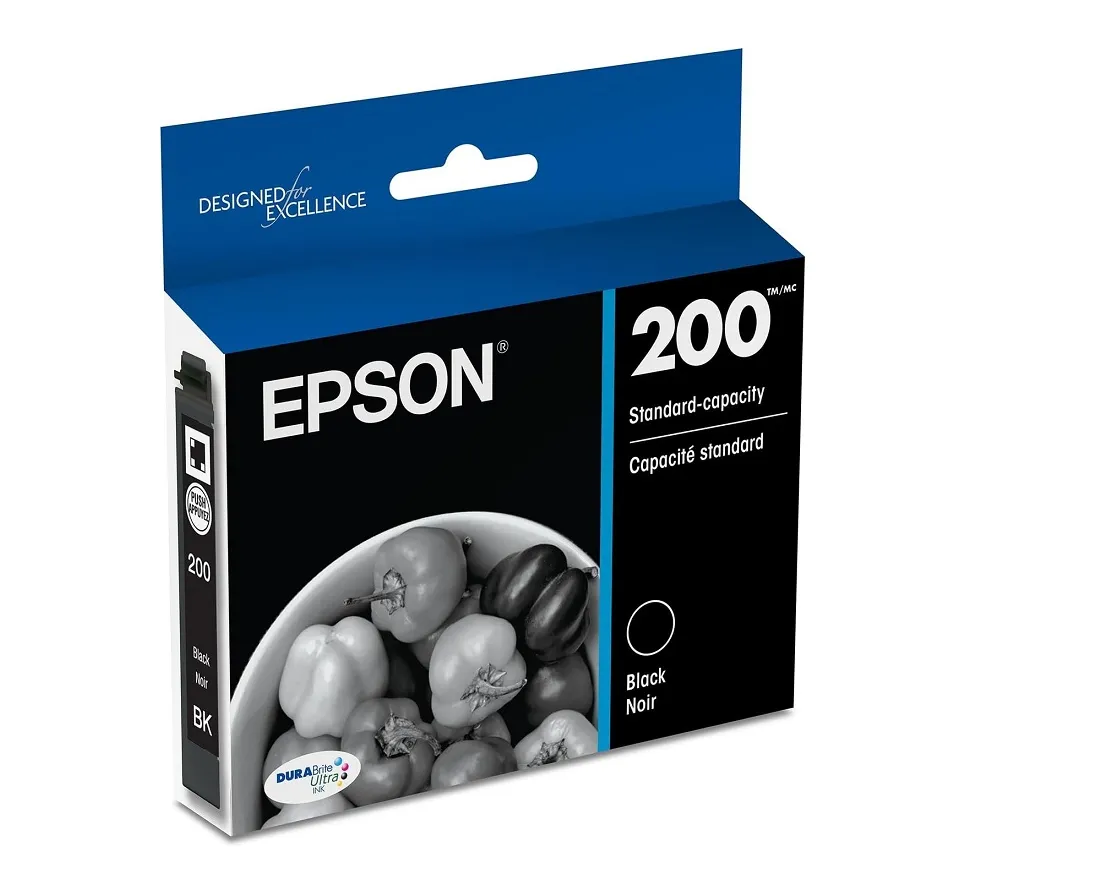 EPSON T200120S — Epson 200 Standard Capacity Black Cartridge T200120-S T200120S