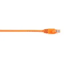 BLACK BOX CORPORATION CAT6PC-025-OR — CAT6 SNAGLESS PATCH CABLE UTP PVC OR 25'