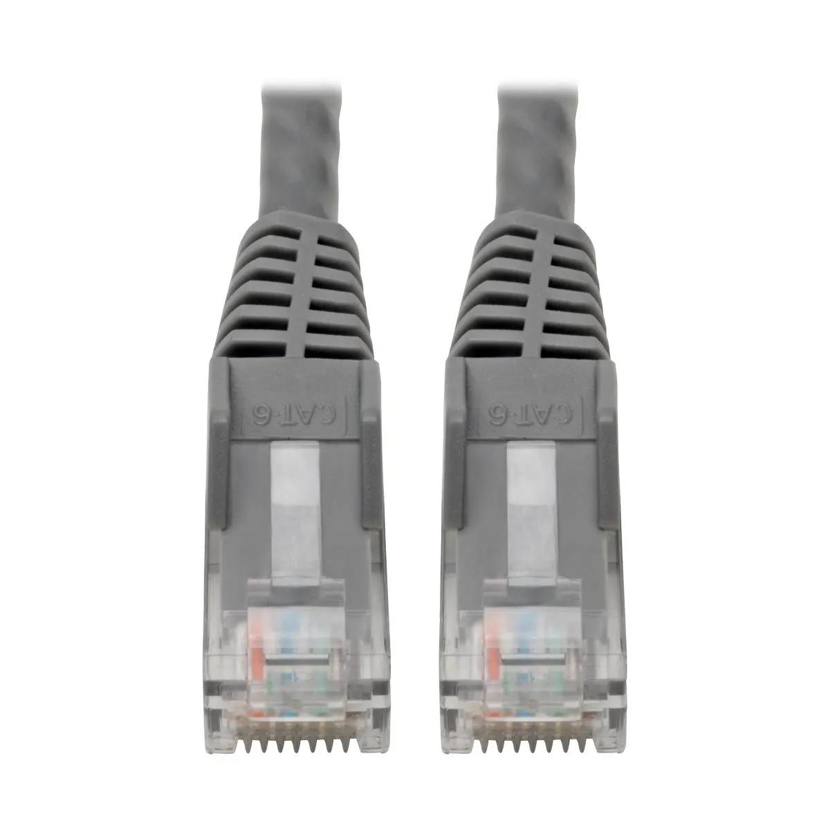 Eaton Tripplite N201-06N-GY — Tripp Lite Cat6 GbE Snagless Molded Patch Cable UTP Gray RJ45 M/M 6in 6in. in. in. in.