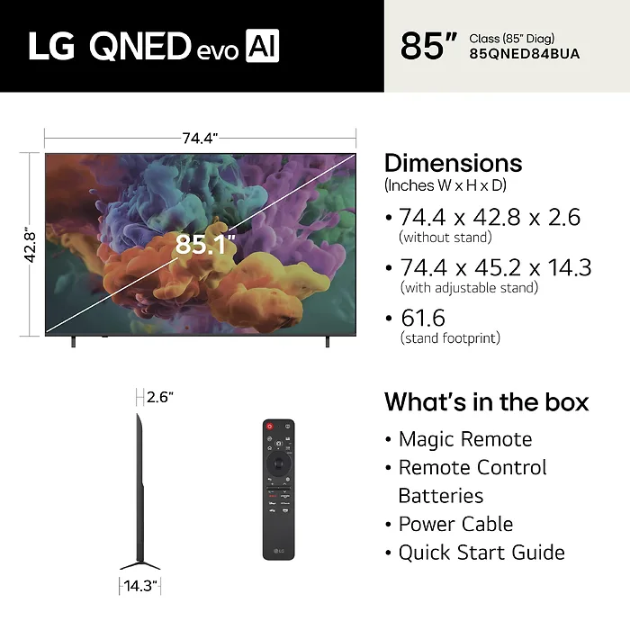 LG Electronics-85QNED84BUA