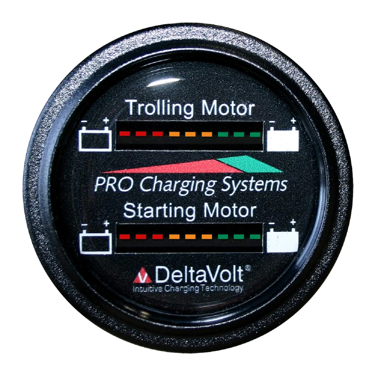 Dual Pro BFGWOM1512V/12V — Dual Pro Battery Fuel Gauge For 2 - 12v Systems