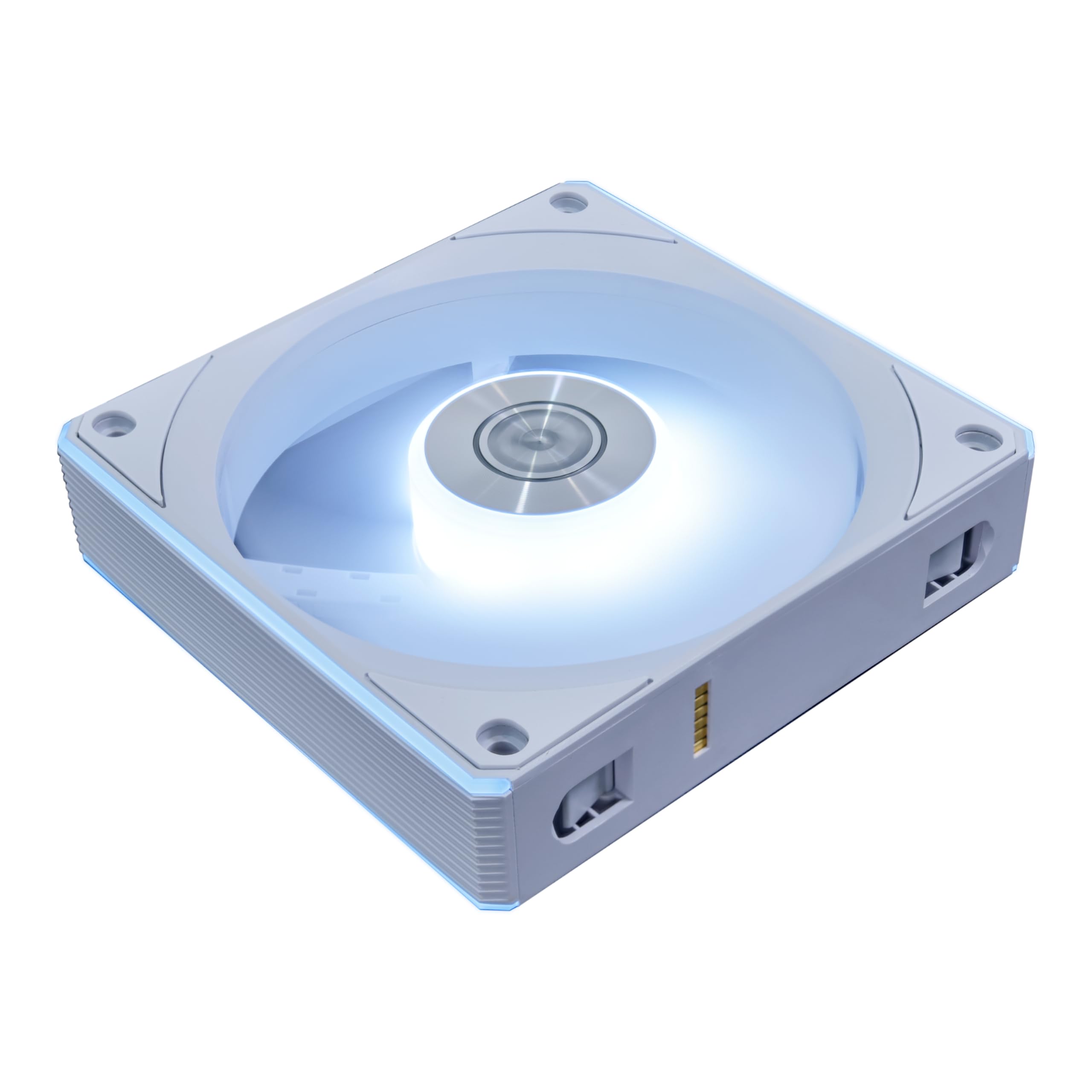 LIANLI 12CL1F1W — Lian Li UNI FAN CL Flex 120mm Normal Blade (NOT Reverse) ARGB Fan, Single Pack, Daisy-Chain Design, Controller Not Included, White (12CL1F1W) | SKU FAN-CF1W3