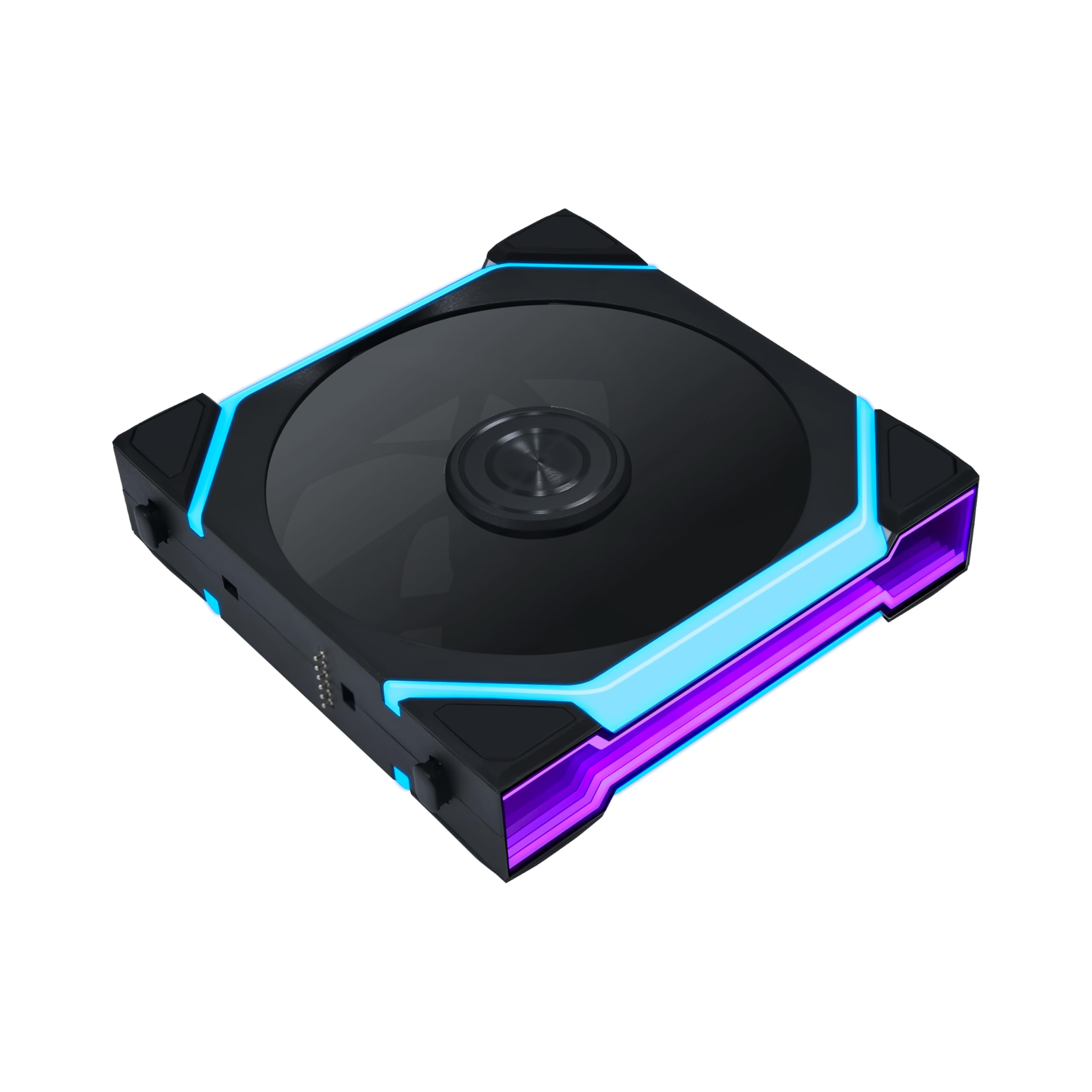LIANLI 12RSL1F1B — Lian Li UNI FAN SL Flex 120mm Reverse Blade ARGB Fan, Single Pack, Controller Not Included - Black (12RSL1F1B) | SKU FAN-RSF1B2