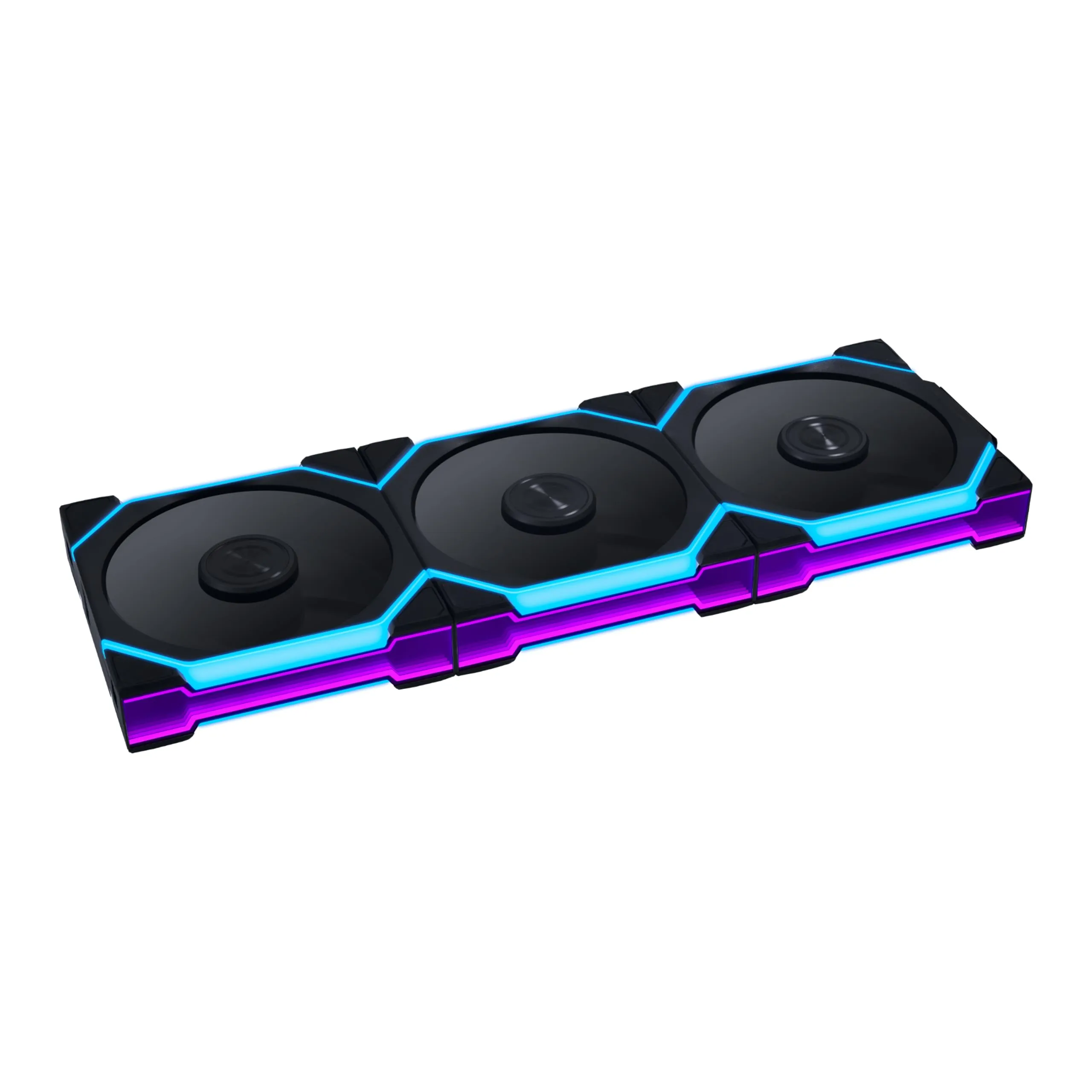LIANLI 12SL1F3B — Lian Li UNI FAN SL Flex 120mm ARGB Fan, 3 Pack, Controller Included, Black (12SL1F3B) | SKU FAN-SF3B5