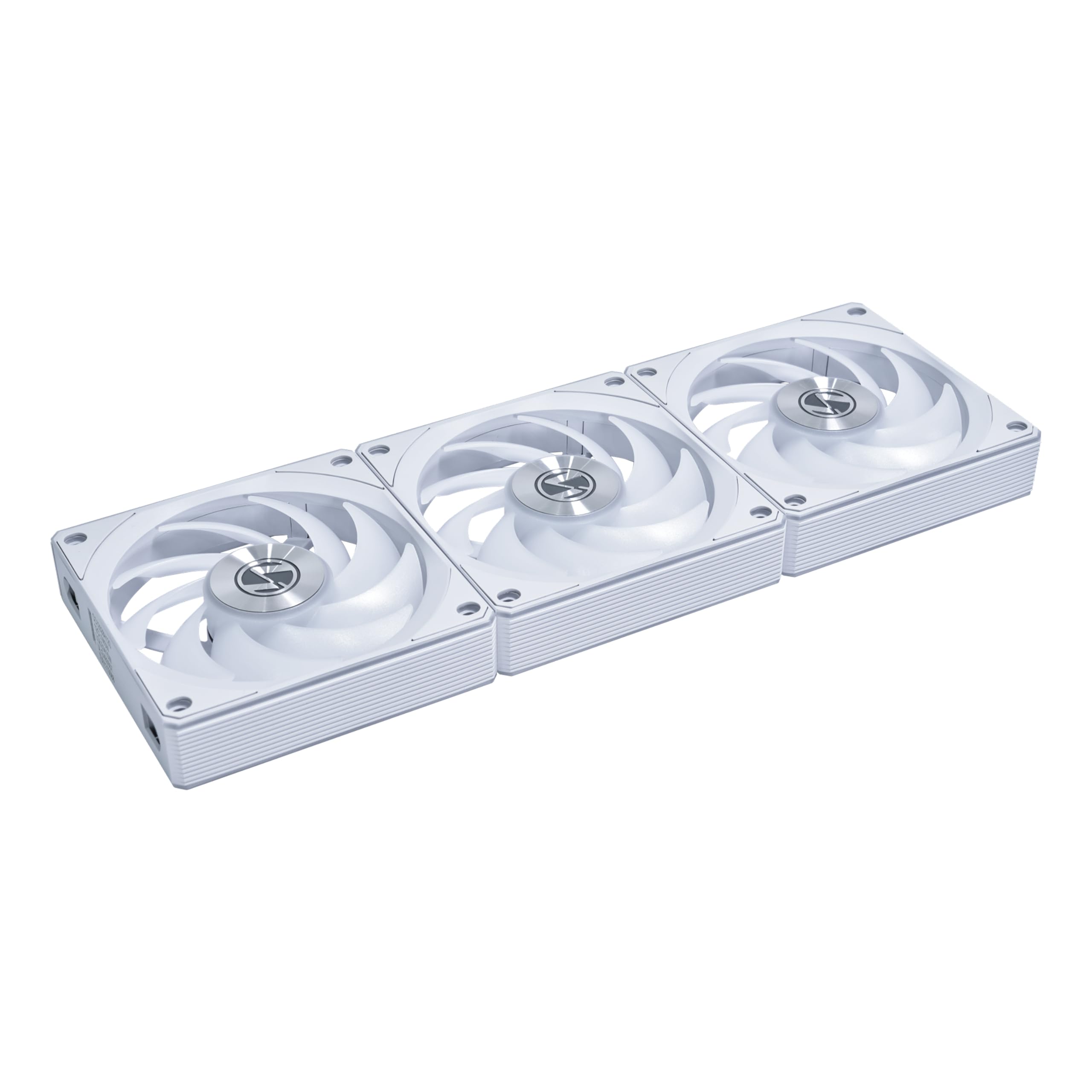 LIANLI 12CL1F3W — Lian Li UNI FAN CL Flex 120mm Normal Blade (NOT Reverse) ARGB Fan, 3 Pack, Controller Included, White (12CL1F3W) | SKU FAN-CF3W7