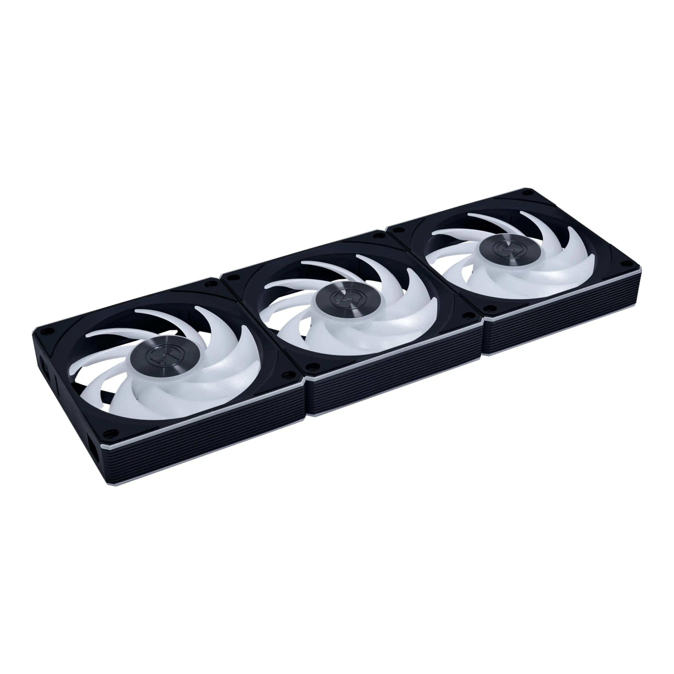 LIANLI 12CL1F3B — Lian Li UNI FAN CL Flex 120mm Normal Blade (NOT Reverse) ARGB Fan, 3 Pack, Controller Included, Black (12CL1F3B) | SKU FAN-CF3B5