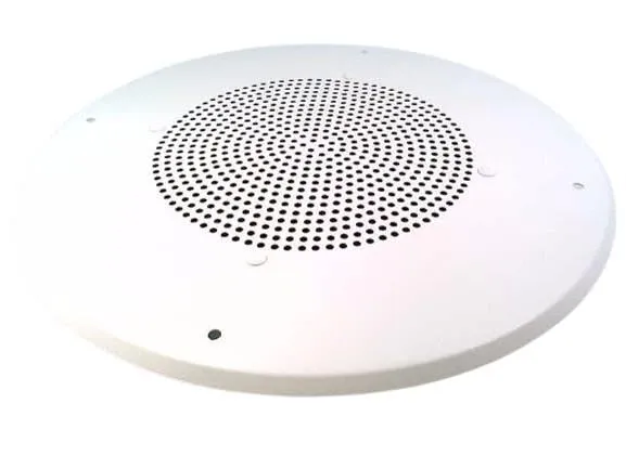 VALCOM V-C806PK — Multipath 8in. Talk-Back Ceiling Speaker w/ Taps (Priced Individually)