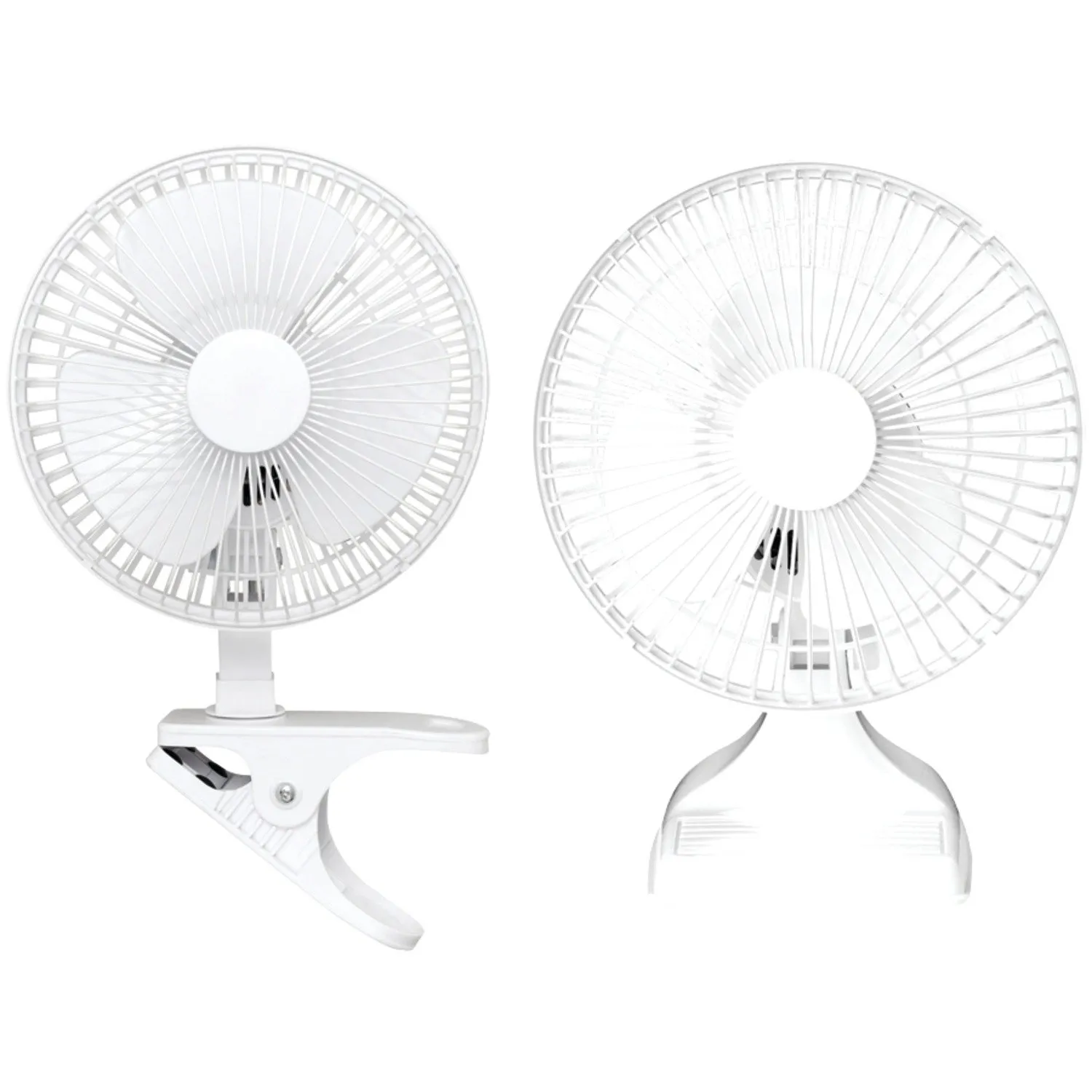 OPTIMUS F-0645A — Optimus 6 in Convertible Personal Clip-on/Table Fan in White