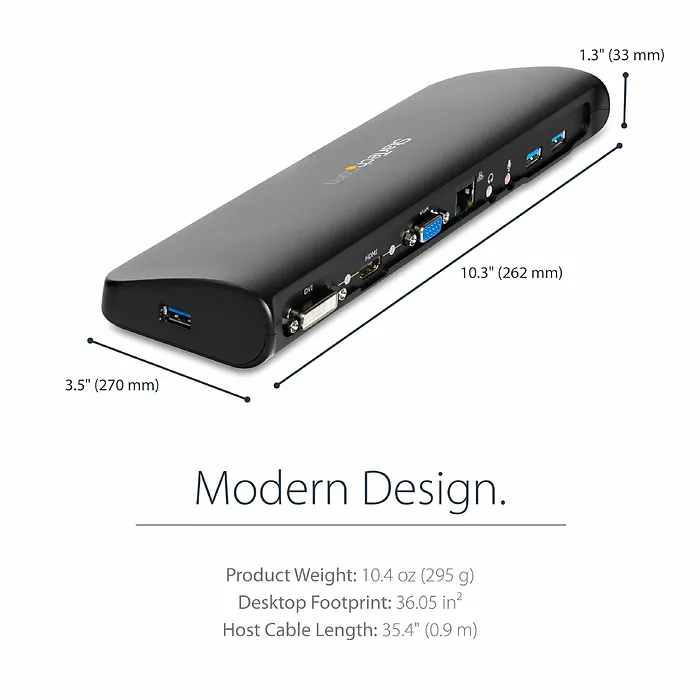 STARTECH-STC USB3SDOCKHDV