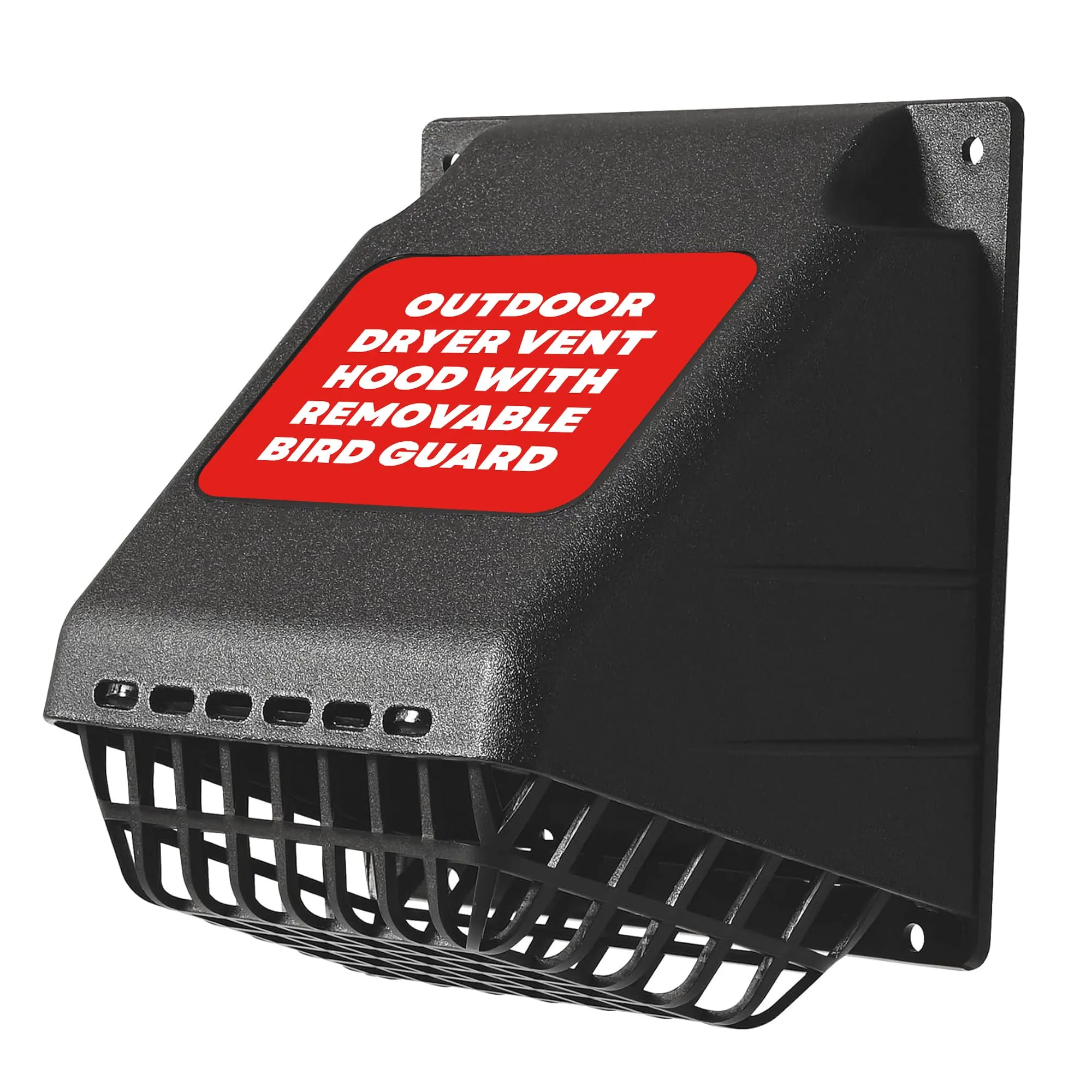 DEFLECTO HR4BLK/24 — BLACK VENT HOOD