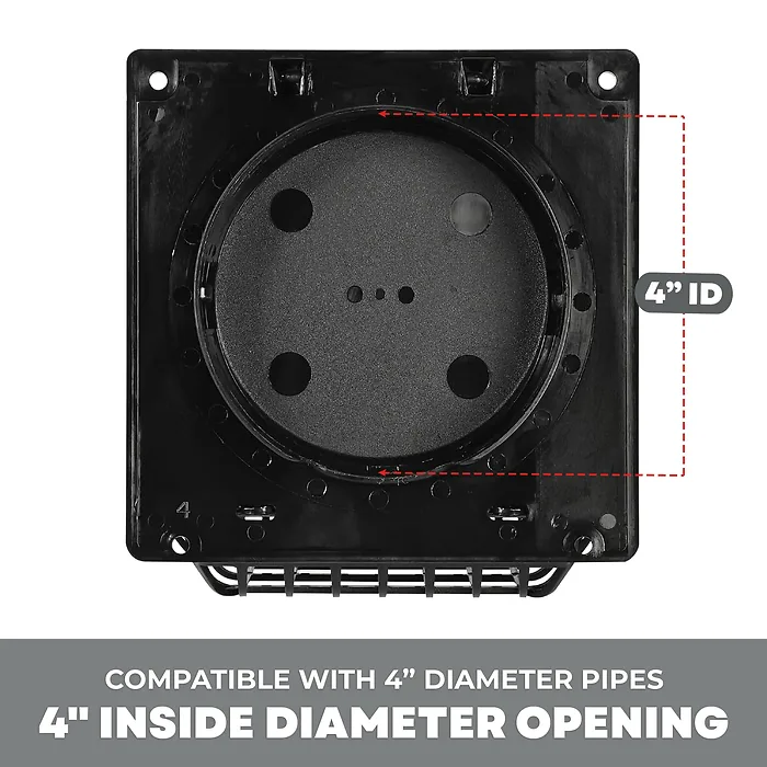 DEFLECTO-HR4BLK/24
