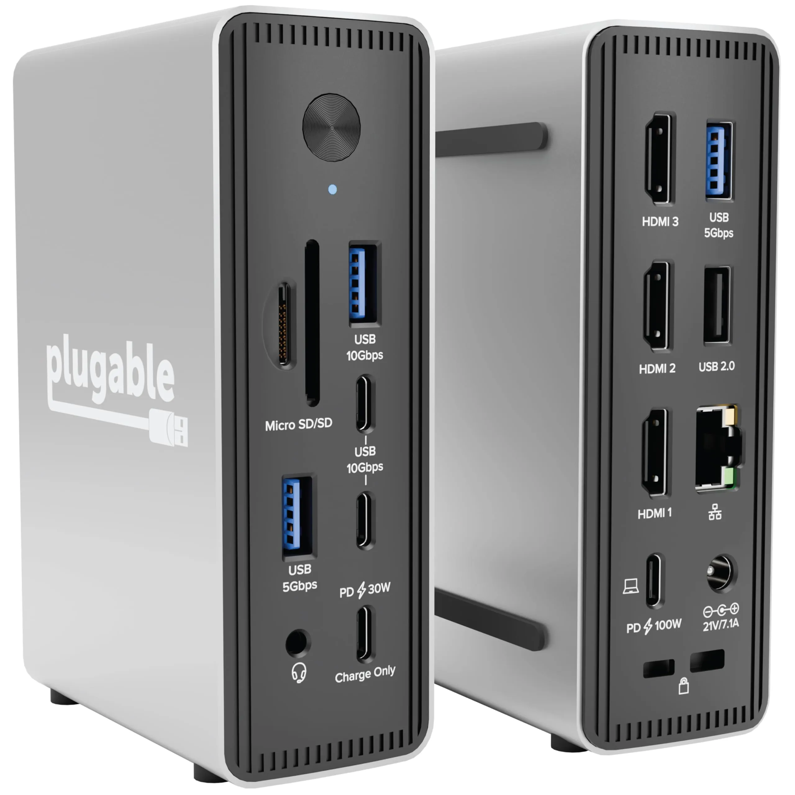 Plugable Technologies UD-MSTH3 — USB C MST Triple Display Dock