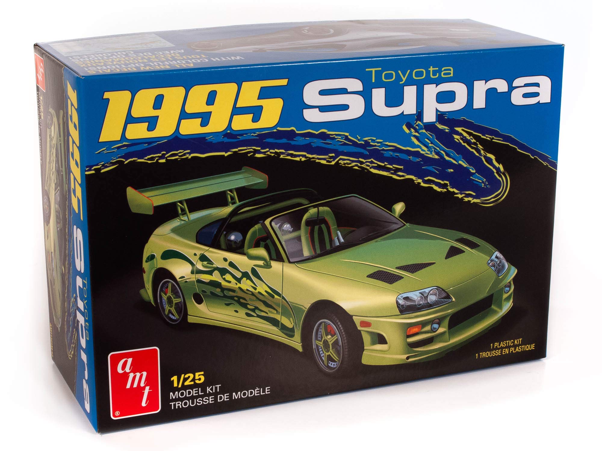 AMT AMT1101M — Skill 2 Model Kit 1995 Toyota Supra Convertible 1/25 Scale Model by AMT