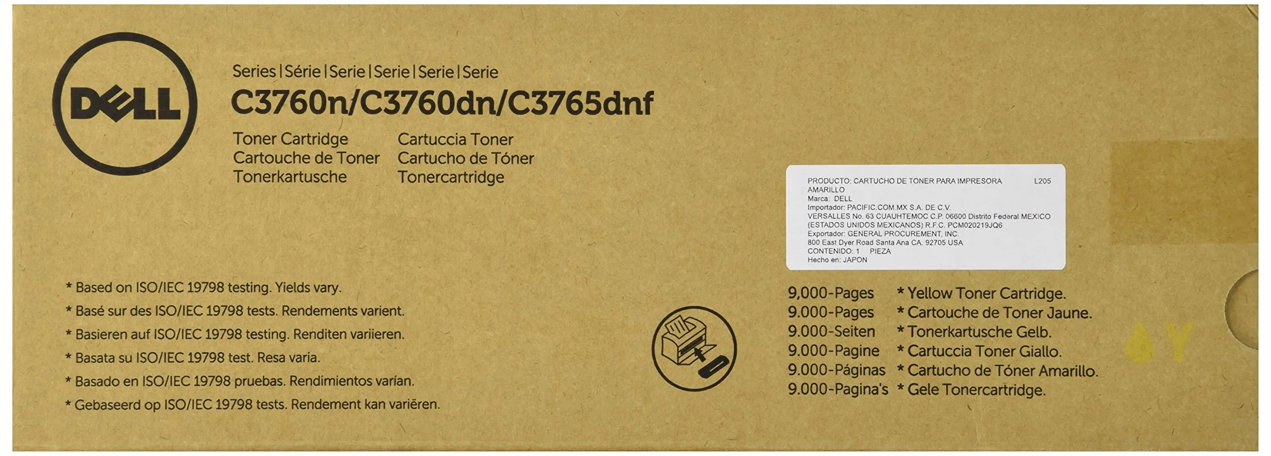 DELL DLLMD8G4 — DELL C3760N (F8N91)
