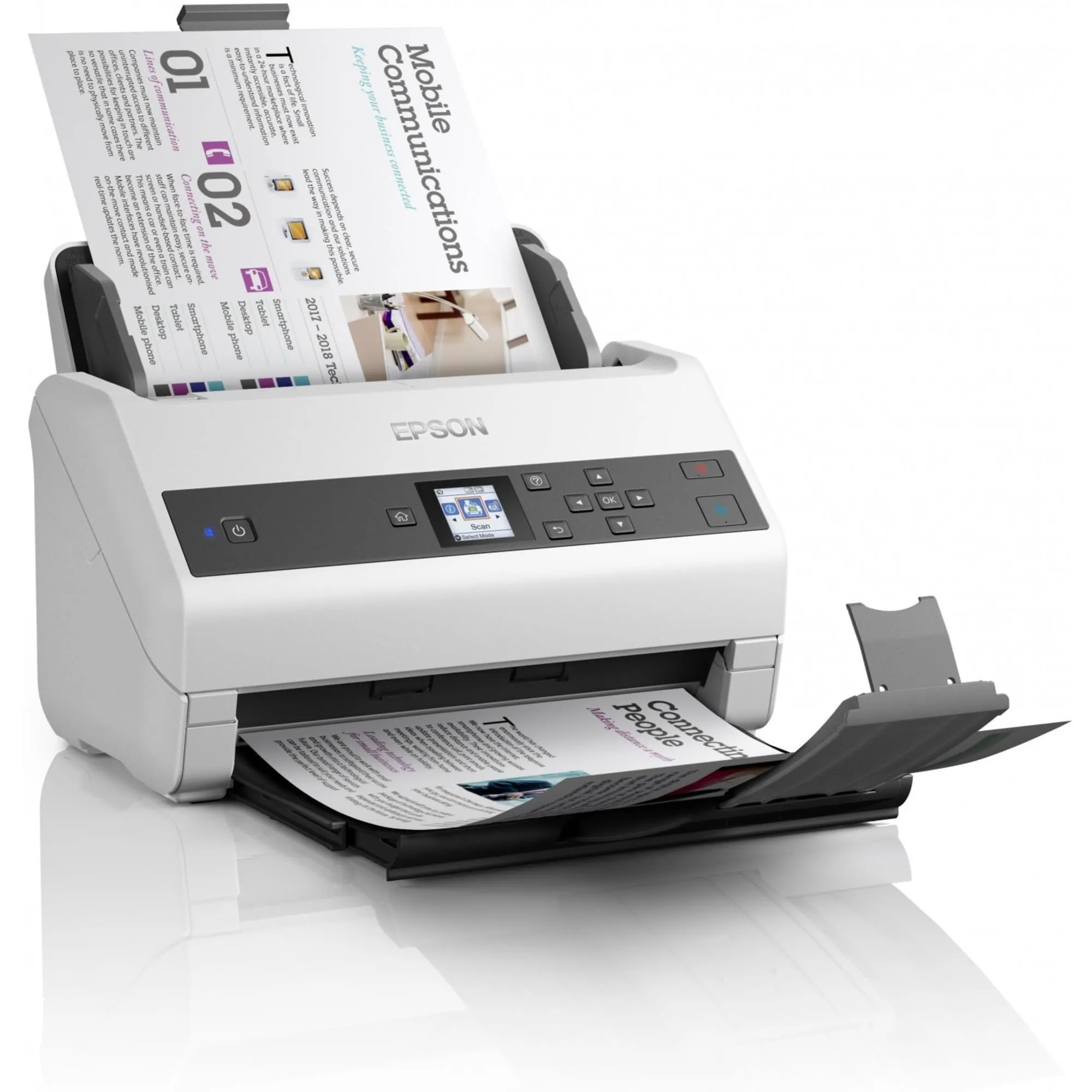 EPSON EPSDS870 — EPSON, DOC SCAN, DS-870 COLOR DUPLEX WORKGROUP DOCUMENT SCANNER