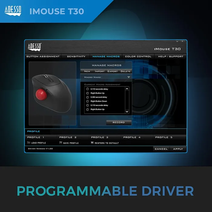 ADESSO INNOVATION INC-IMOUSE T30