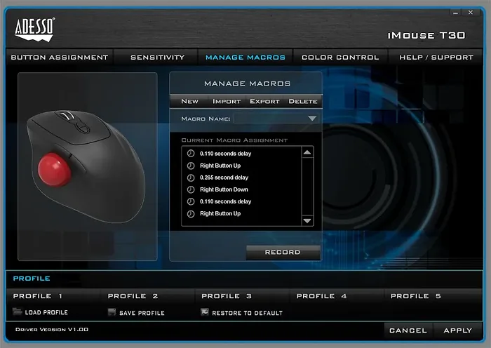 ADESSO INNOVATION INC-IMOUSE T30