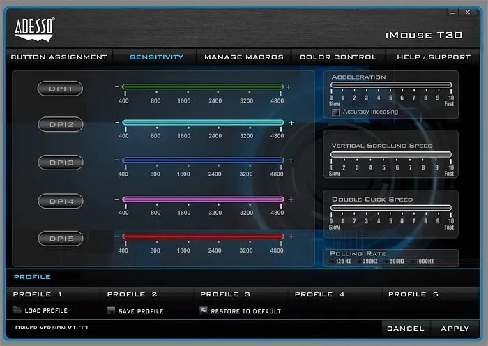 ADESSO INNOVATION INC-IMOUSE T30