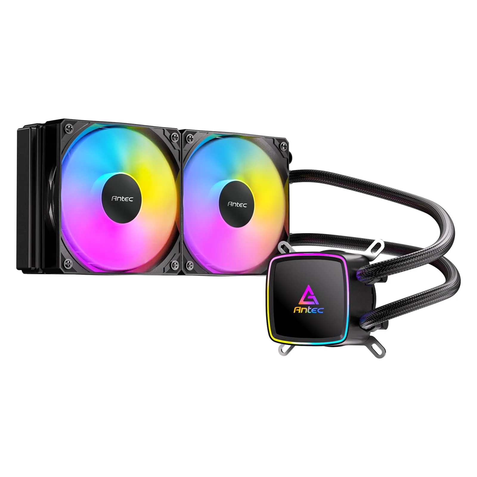 ANTEC ULTRA 240 ARGB — ANTEC Ultra 240 ARGB All-in-One Liquid Cooler, support Intel LGA 115X(1200)/1366/1700(1851)/20XX, AMD AM4 / AM5 (Black) | SKU FAN-ULTR21
