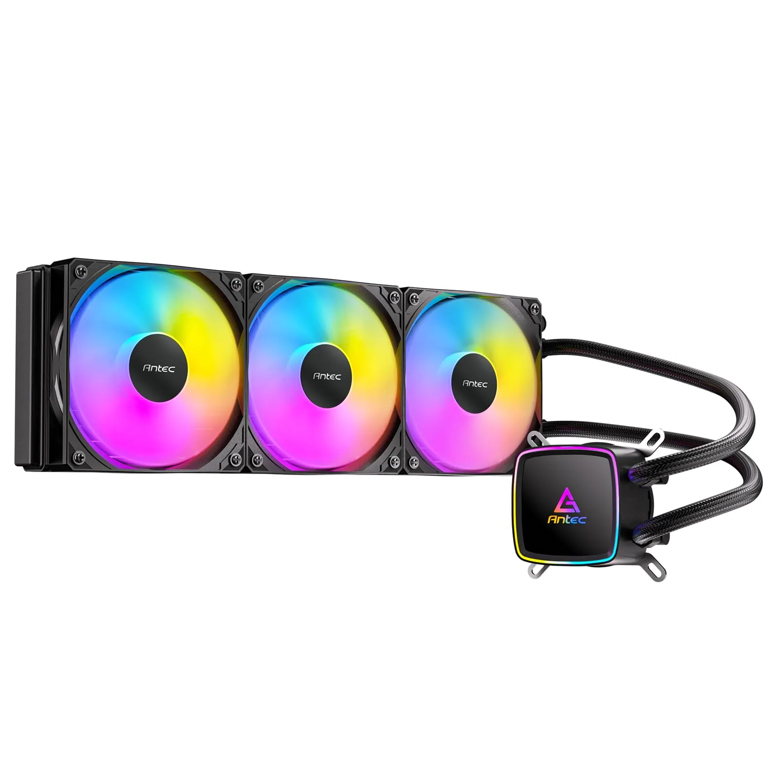 ANTEC ULTRA 360 ARGB — ANTEC Ultra 360 ARGB All-in-One Liquid Cooler, support Intel LGA 115X(1200)/1366/1700(1851)/20XX, AM3/AM4/AM5 (Black) | SKU FAN-ULTR31