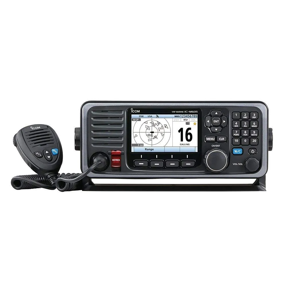 ICOM AMERICA INC M605 41 USA — Icom M605 25W VHF AIS Rear Mic Connector