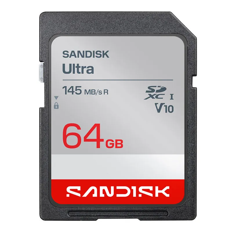 Western Digital SDSDUVQ-064G-GN6IN — SanDisk, Ultra SDXC Memory Card, 64GB, UHS-I, 145MB/s (R)