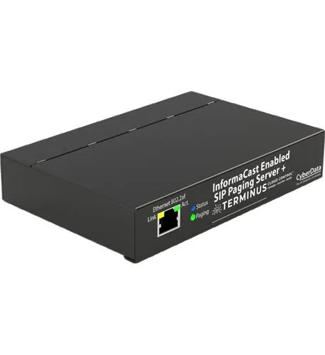 CyberData CD-011601 — InformaCast Enabled SIP Paging Server +