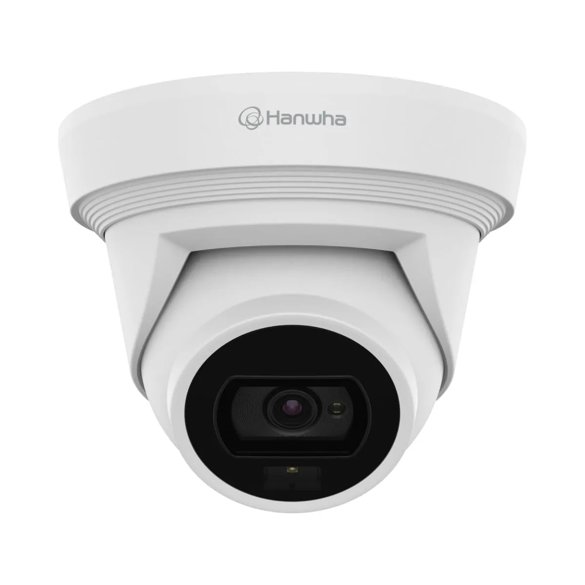 Hanwha QNE-C9013RL — Wisenet Q Outdoor 4K Flat-Eye Camera with AI Detection