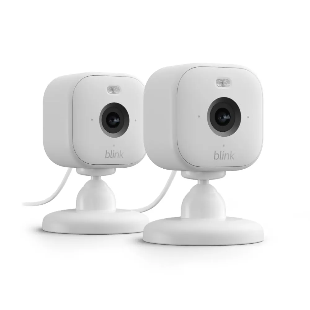 Blink Home Security B0BWX1D2DW — Blink Mini 2 Home Security & Pet Cameras With HD Video 2-Pack