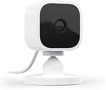 Blink Home Security B07X6C9RMF — Blink Mini Compact Indoor Plug-in Smart Security Camera 1080p