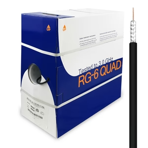 Wavenet WAV-RG6-COAX-BK — RG6 COAX 1000FT PULL BOX BOX RG6URBK