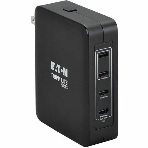 EATON TRIPP LITE SERIES CONNECTIVIT U280-W04-145C4G — 4-PORT 145W USB-C GAN CHARGER F